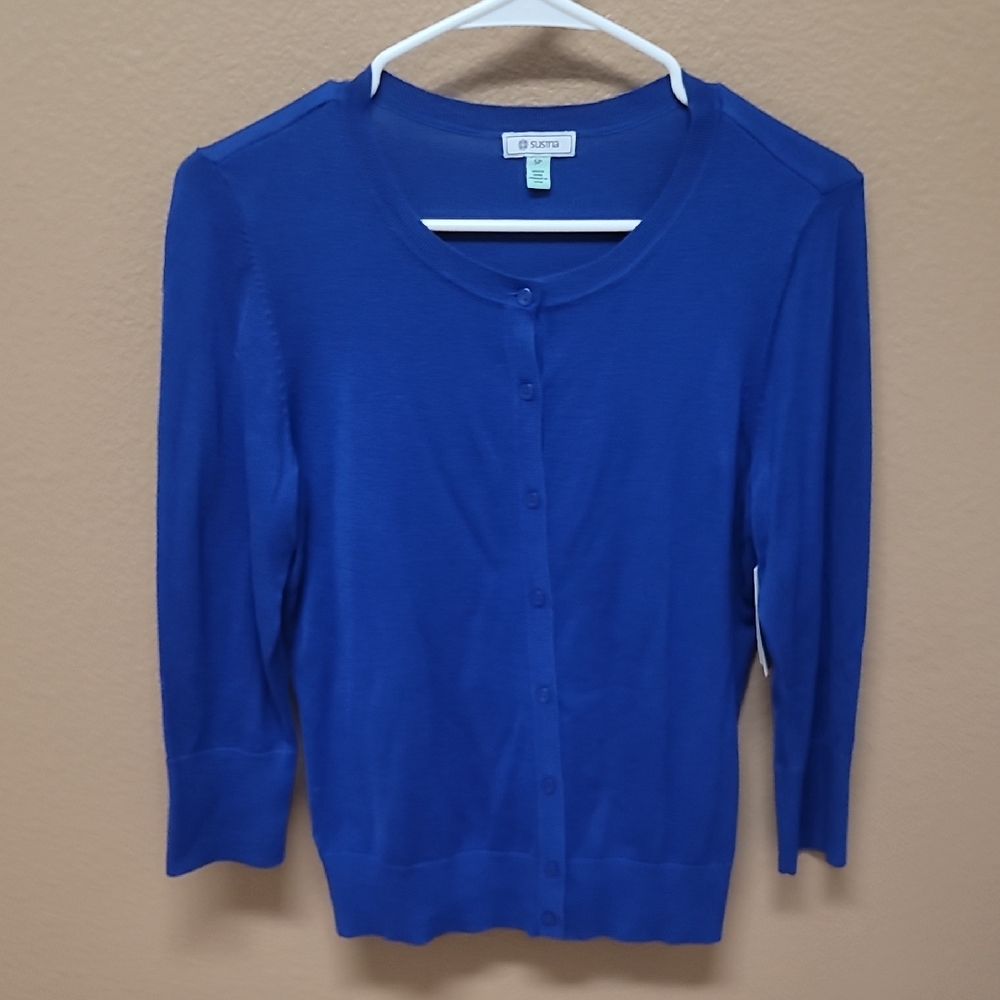 NWT Susina Royal Blue Cardigan Sweater 💙